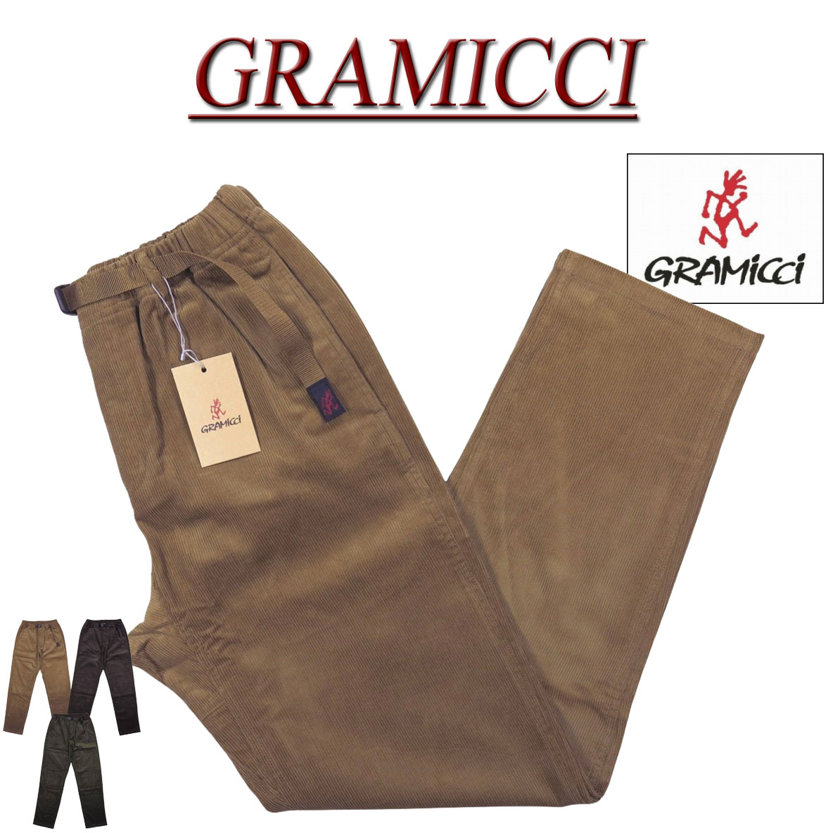 Rakuten - 【12/8再入荷! 2025秋冬 3色5サイズ】 go011 新品 Gramicci グラミチ CORDUROY GRAMICCI PANT コーデュロイ グラミチパンツ G5FM-P073 メンズ クライミングパンツ ボルダリング ロング コーデュロイパンツ 【smtb-kd】