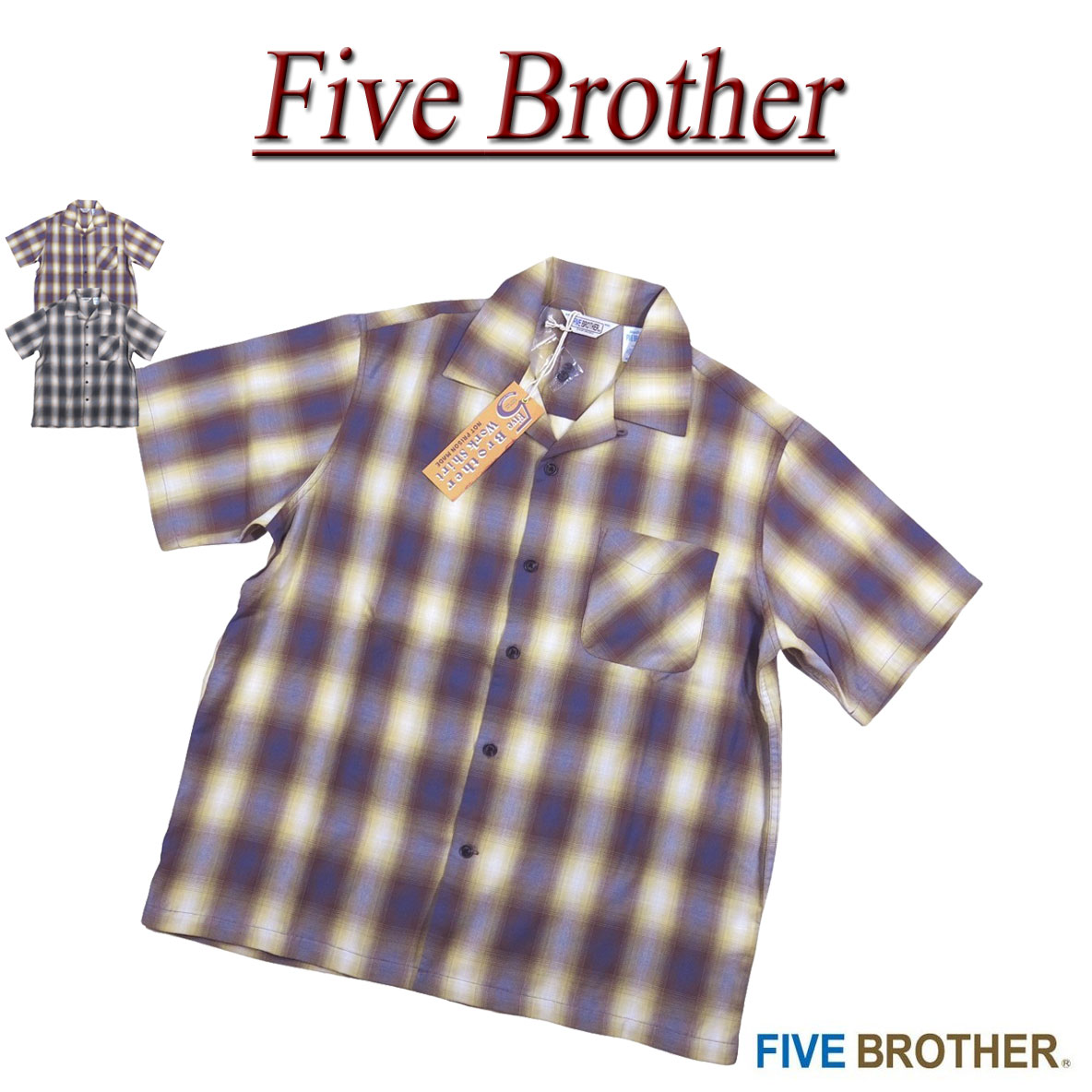 楽天市場】five brother オンブレの通販