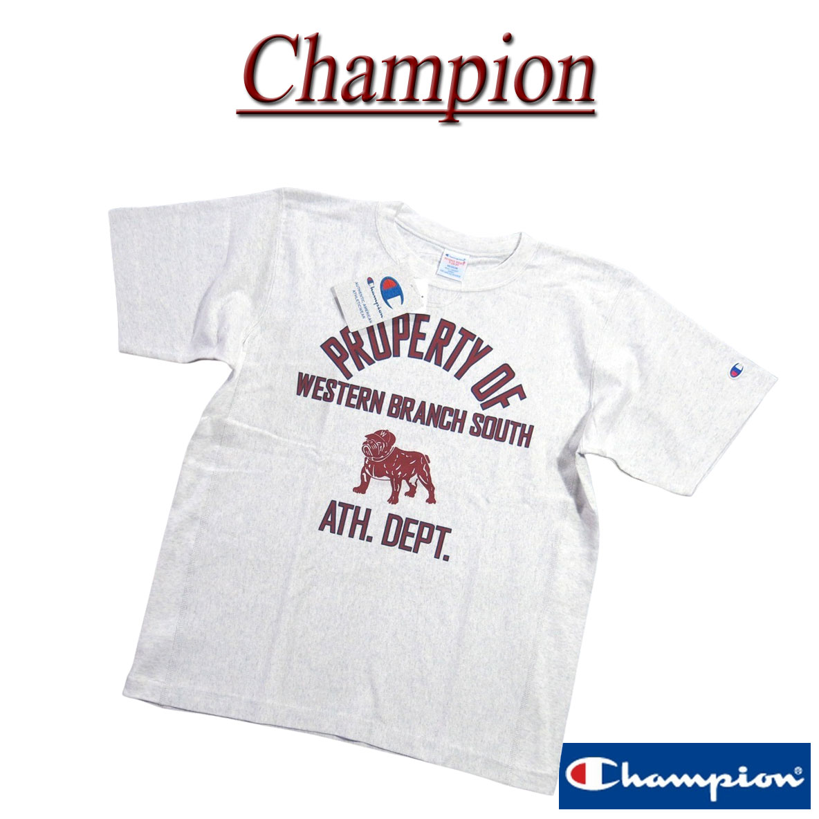 Rakuten - 【4/28再入荷! 2026春夏 3サイズ】 ji181 新品 Champion 9.4oz リバースウイーブ リラックスフィット USAコットン 半袖 Tシャツ C3-D303 メンズ チャンピオン REVERSE WEAVE RELAX FIT 染み込みプリント ティーシャツ アメカジ 【smtb-kd】