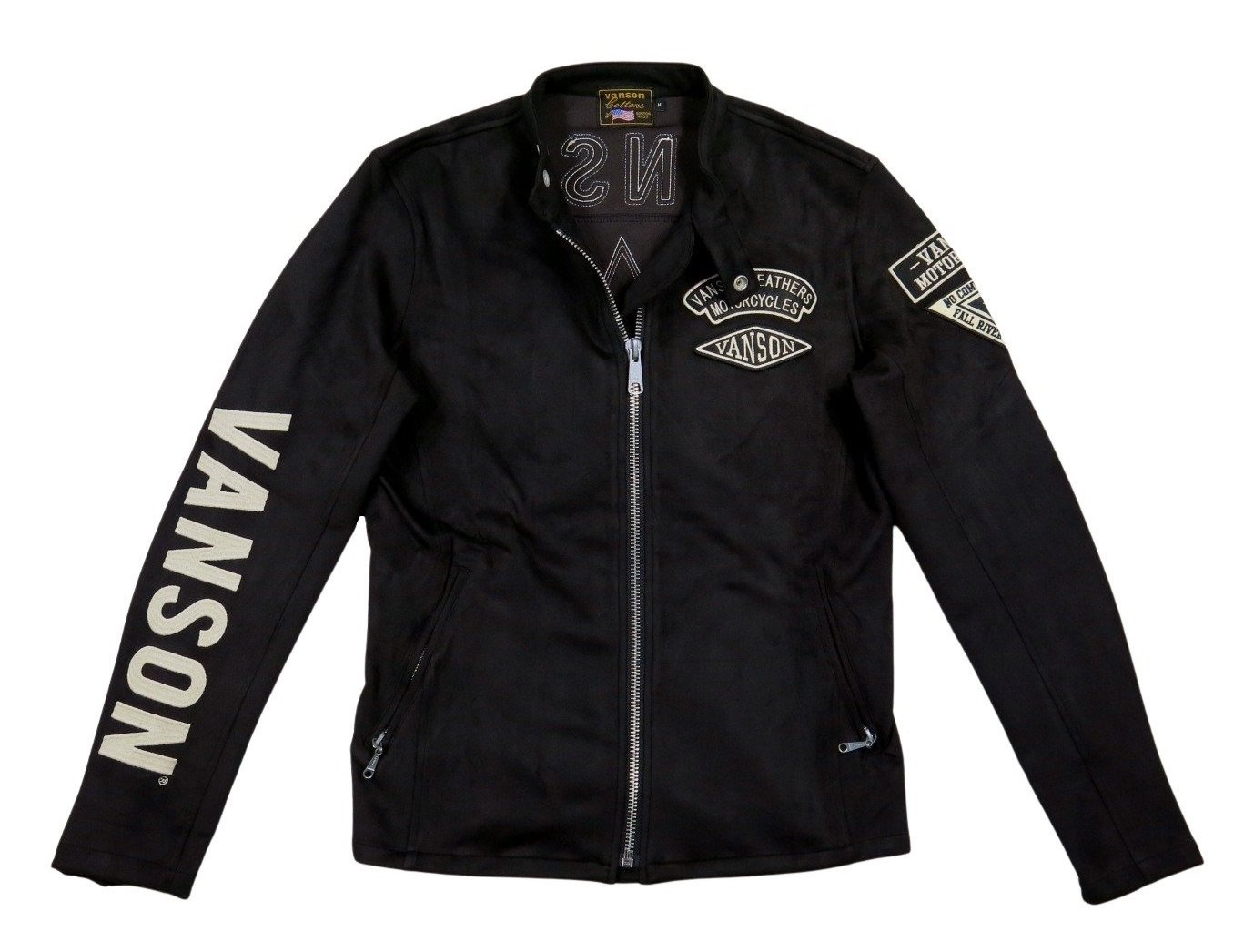 バンソン VANSON ジャケット メンズ L VANSON（バンソン） メンズ ライダースジャケット ボンディング スカル