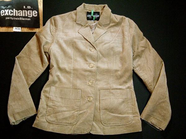 kjk523 S Exchange コーデュロイテーラードジャケット US古着 【中古】