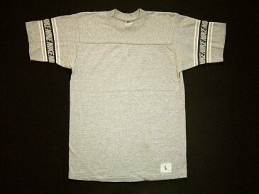 kt097 L オレンジタグNIKEナイキフットボールTシャツ古着 【中古】