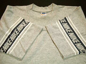 kt097 L オレンジタグNIKEナイキフットボールTシャツ古着 【中古】