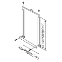 PS設置給湯器取替え専用部材PS金枠セットPK-6 ノーリツ(Noritz)PK-6