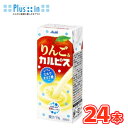 エルビー　りんご＆カルピス　【250ml】×24本 〔乳酸菌飲料　calpis　かるぴす　りんご　リンゴ　アップル　紙パック〕