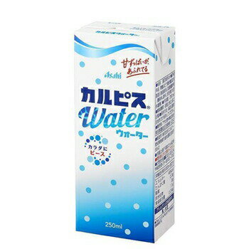 エルビー　カルピス ウォーター【250ml】×24本/3ケース　　〔乳酸菌飲料 乳性飲料 清涼飲料水 紙パック calpis カルピス〕　あす楽