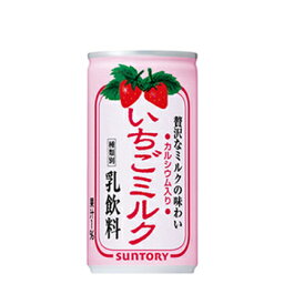 サントリー いちごミルク缶【190g×30本】×2ケース乳製品 乳飲料 ミルク suntory いちご イチゴ
