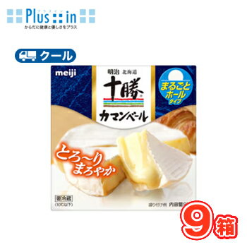 明治北海道十勝カマンベールチーズ(90g）9箱【クール便】送料無料　カマンベール　ワイン おつまみ