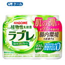 カゴメ　植物性乳酸菌ラブレ W プレーン（80ml×3P×6）×1ケース【クール便】/大人のための乳酸菌　腸内の改善　機能性表示食品　乳酸菌飲料