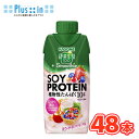 カゴメ 野菜生活100 Smoothie(スムージー) SOY PROTEIN ソイプロテイン ベリーMix 330ml×12本入/4ケース たんぱく質10g ソイプロテイン 紙パック 〔植物性たんぱく質 鉄分 食物繊維 いちご ブルーベリー〕