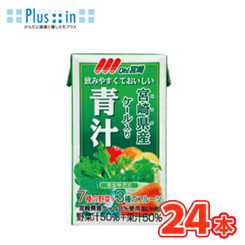南日本酪農協同 デーリィ 宮崎青汁 125ml×24本 九州 南日本酪農協同デーリィ 常温保存 ロングライフ