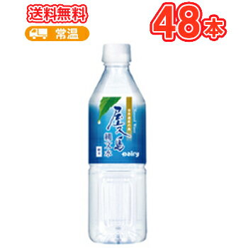 南日本酪農協同 デーリィ 屋久島縄文水 500ml× 24本入/2ケース PETまとめ買い〔南日本酪農協同 ミネラルウォーター 天然水 九州 鹿児島県〕 ペット 送料無料