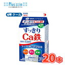 雪印 メグミルク すっきりCa鉄【500ml×20本入】 クール便 〔雪印 すっきりCa鉄 クール便 乳製品 牛乳 カルシウム 低脂肪〕