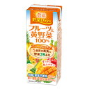 雪印 メグミルク 農協 野菜Days フルーツ＆黄野菜100％ LL200ml ×18本入/2ケース 紙パック 〔農協 野菜Days 果汁100％ 黄野菜 野菜ジュース〕