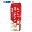 雪印　メグミルク　おいしい雪印メグミルク牛乳【1000ml×2本入】　クール便　　〔雪印　メグミルク　クール便　乳製品　牛乳〕