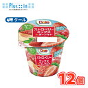 協同乳業 Doleストロベリーミックス&ヨーグルト 170g×12個 【クール便】〔メイトー 冷蔵 Dole ドール ヨーグルト フルーツ ストロベリー 食べる〕