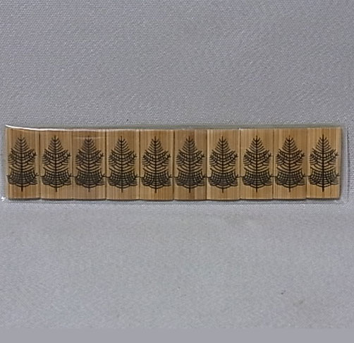 花月札（かげつふだ）雪月花札 10枚組 竹製