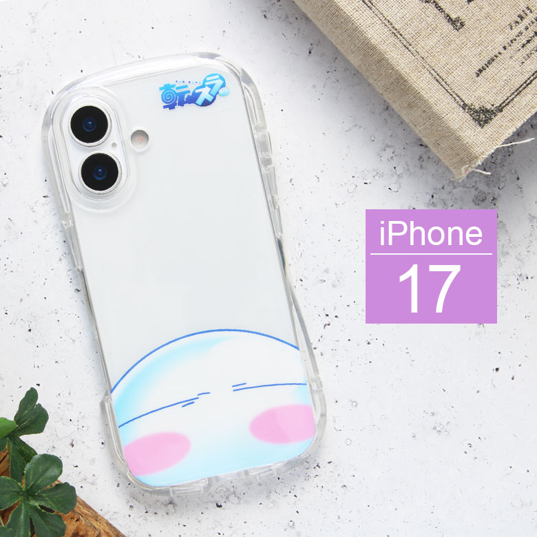 樂天商城 - 転生したらスライムだった件 iPhone 17 クリスタルクリアケース ソフト カバー ケース アイフォン iPhone17カバー 持ちやすい 耐衝撃 透明 インナーシート アイホン17 アイフォン ソフトケース クリア