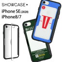 SHOWCASE+ iPhone SE P[X 2 SE2 iPhone8 iPhone7 @mK_ ʐ^⃁߂P[X K_ NA F  Aj Jo[ ACz ACtH n[h | iphoneP[X X}zP[X ACtH8P[X ACtH8 gуP[X