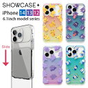 ポケモン SHOWCASE+ iPhone14 13 12シリーズ 6.1inchモデル対応 写真やカードが入るケース クリアカバー ゲンガー カメラガード 透明 クリア クリアケー カバー ジャケット アイホン アイホン メタモン iPhone 14 Pro ハードケース