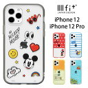 ディズニー IIIIfit clear iPhone 12 iPhone12 Pro ケース ピクサー ミッキー クリアケース トイストーリー プーさん カバー ジャケット かわいい アイホン アイフォン オシャレ iPhone12pro iPhone 12pro ハードケース