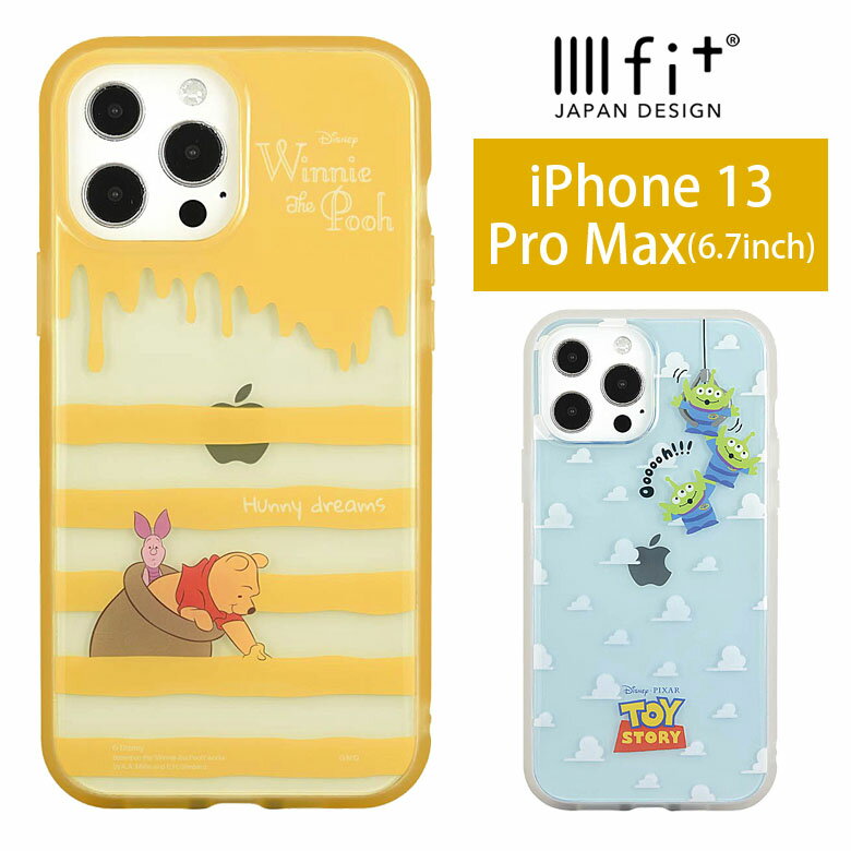 DISNEY IIIIfit Clear iPhone 13 Pro Max P[X NA sNT[ ObY ܂̃v[ GCA X}zP[X NAJo[ WPbg 킢 ACz ACtH IV iPhone13 Pro MAx iPhone 13v max n[hP[X