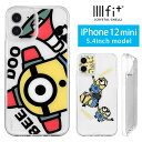 IIIIfit Crystal Shell ~jIY iPhone 12 mini n[hP[X NA iPhone12 mini X}zP[X P[X LN^[ ObY minions r[h[ 킢 Jo[ ACtH iPhone 12mini n[hJo[ WPbg