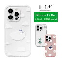 [~ IIIIfit Clear iPhone 15 pro P[X NAJo[ iPhone15 pro Jo[ g~C [~ObY sN LN^[ ObY NA 킢 ACz15 v ACtH iPhone 15Pro 6.1C` n[hP[X