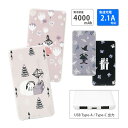 (5/9 20:00〜5/16 01:59 15%OFFクーポン配布) 【PSE適合品】ムーミン USB typeC typeA モバイルバッテリー 2.1A ...