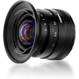 【マラソン期間5倍ポイント&お得るクーポン】PERGEAR 12mm F2 II 広角 APS-C 単焦点レンズ マニュアル フォーカス 230g 小型 軽量 クリック絞り設計 美しいボケ味 (Fuji Xマウント、M4/3マウント、Eマウント、Nikon Zマウント)