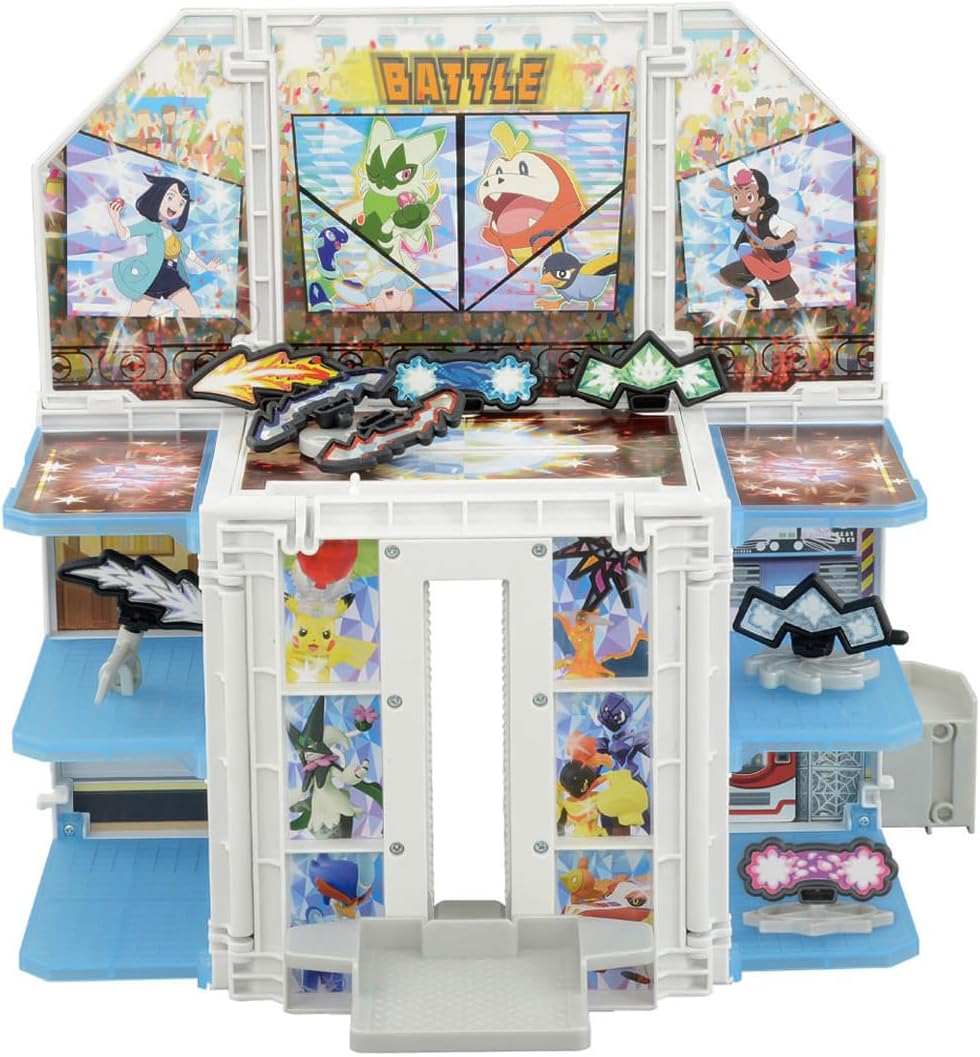 樂天商城 - ポケットモンスター モンコレ 極めろテラスタル 変形!ポケモンジム おもちゃ プレゼント