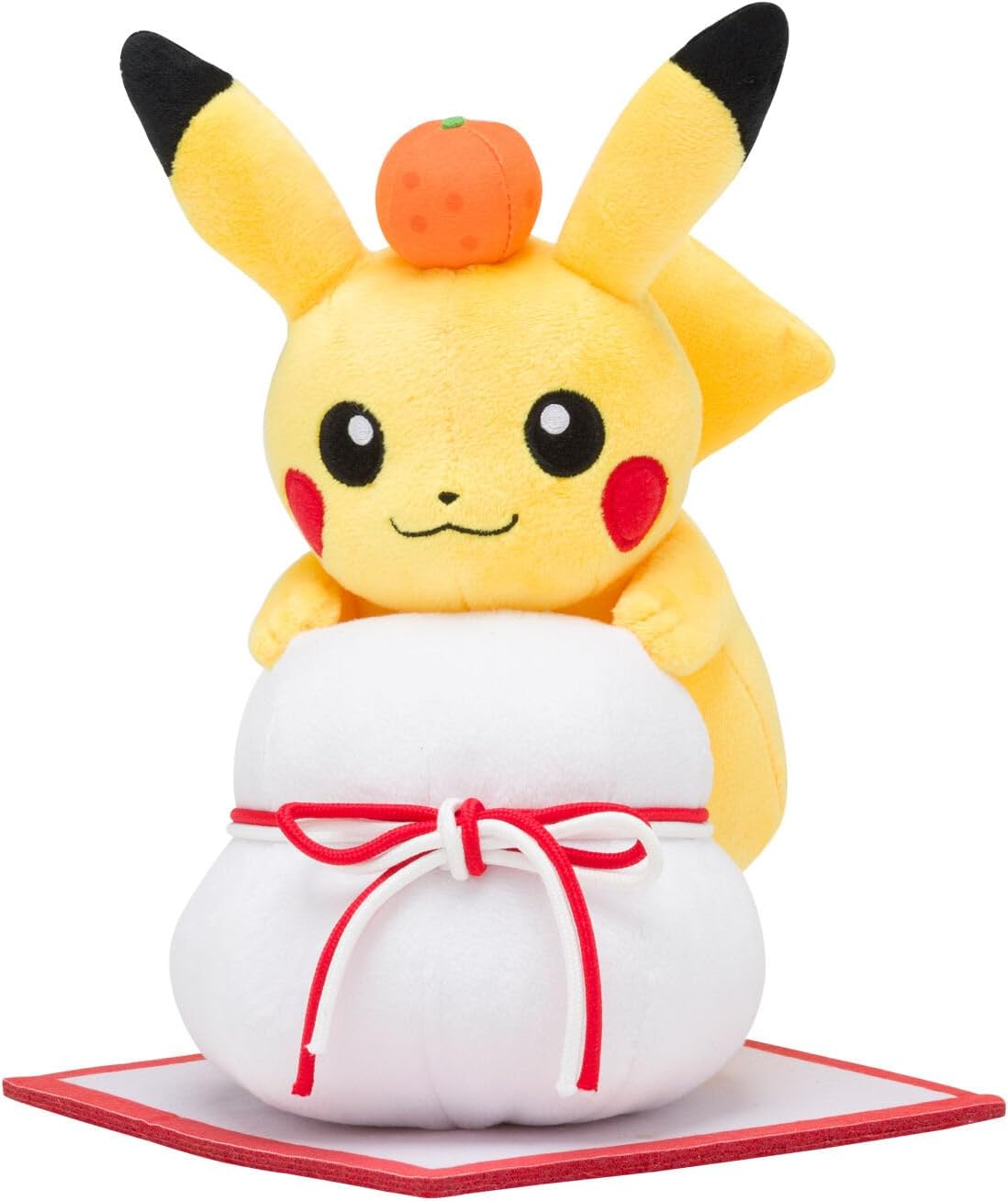 樂天商城 - 新品 ポケモンセンターオリジナル ぬいぐるみ ピカチュウと鏡餅
