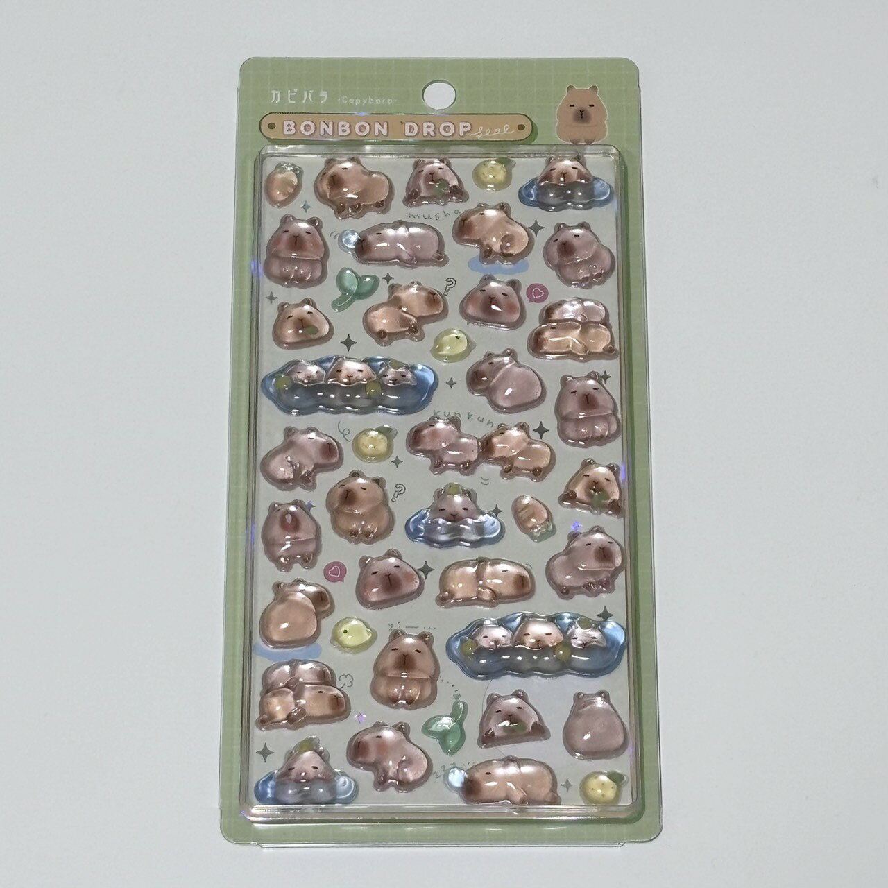 楽天市場】ボンボンドロップシール カピバラの通販