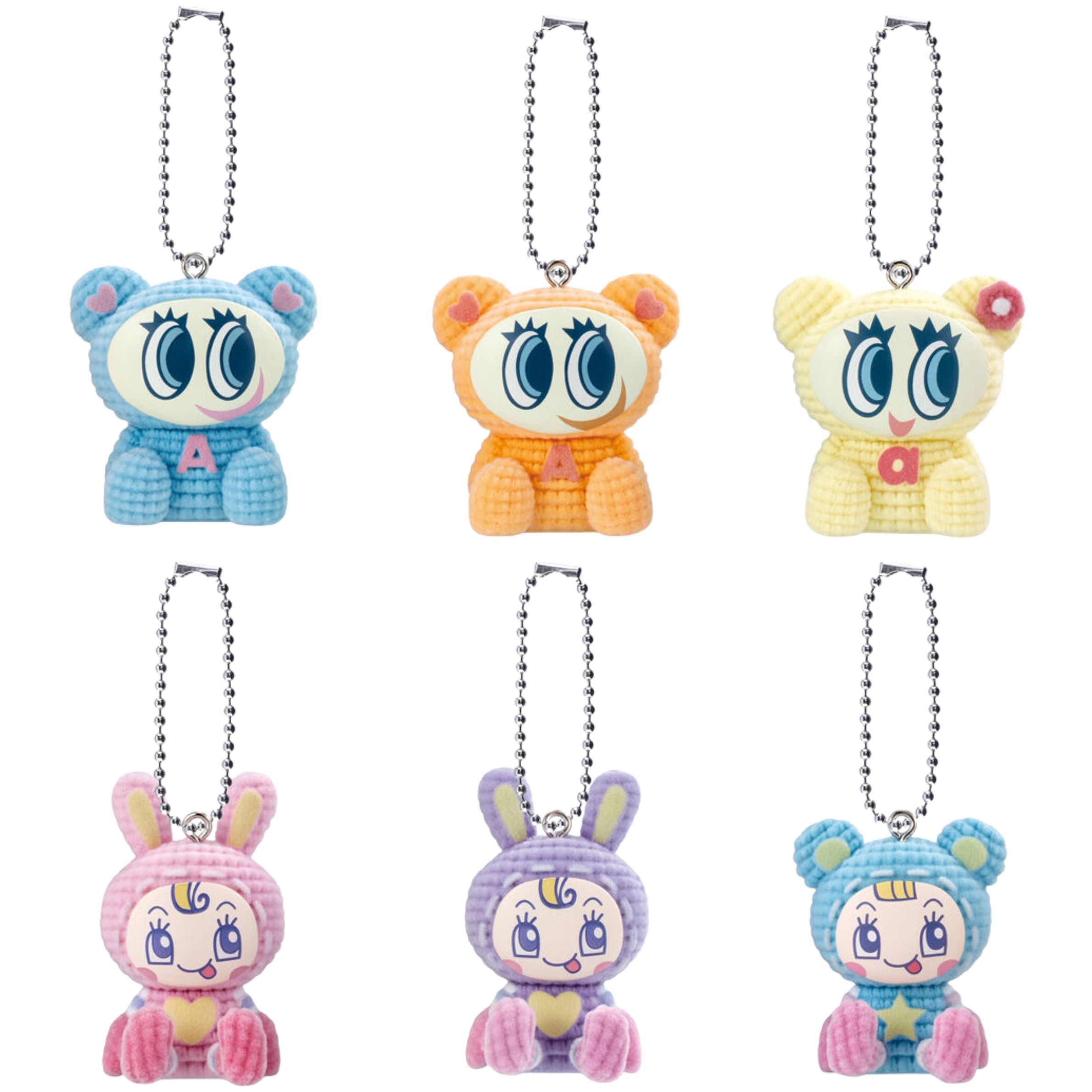 ※予約商品 10月下旬頃発送予定【全6種コンプリートセット】ナルミヤキャラクターズ あみぐるみフロッキー バンダイ ガチャガチャ ガシャポン カプセルトイ