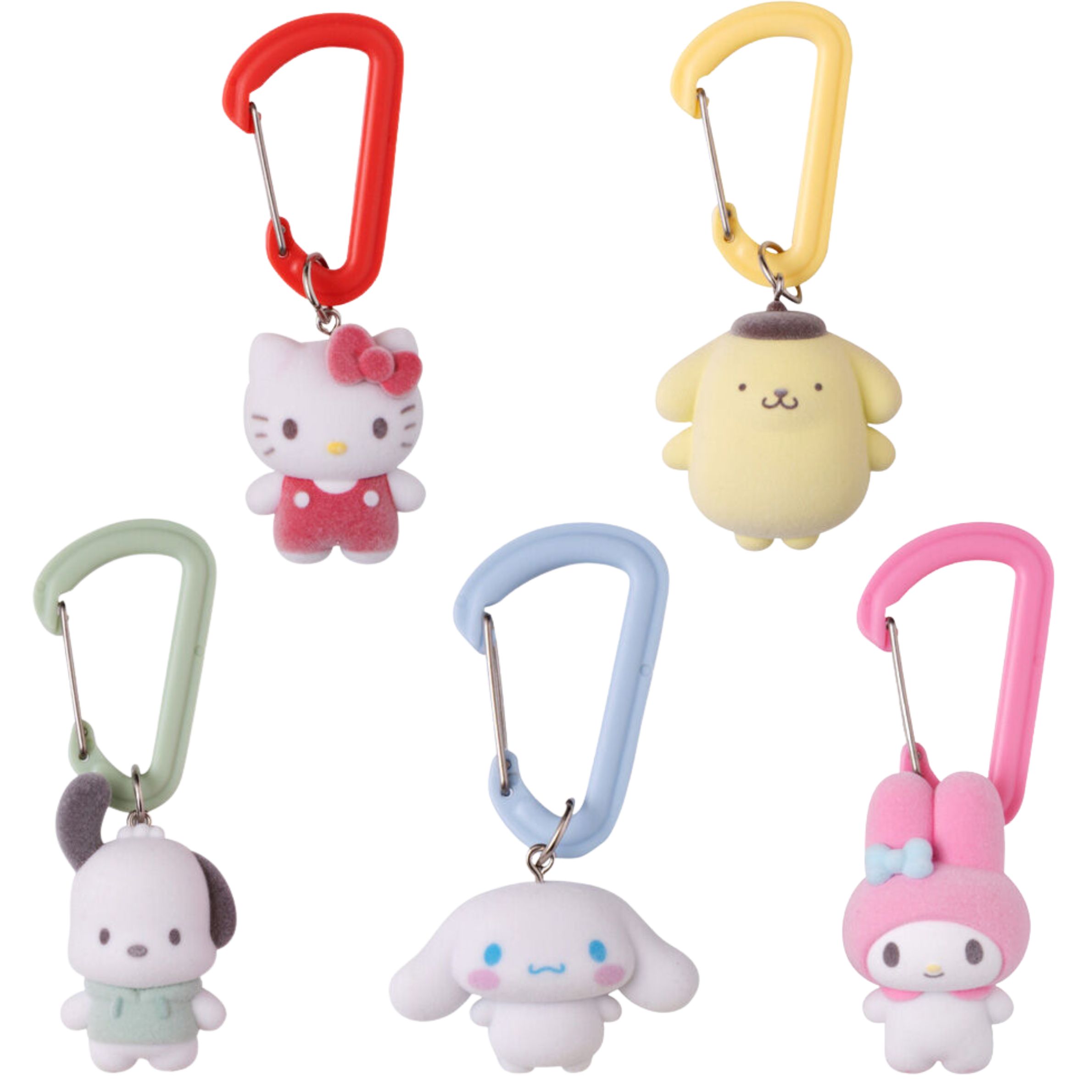 サンリオキャラクターズ カラフルカラビナマスコットチャーム