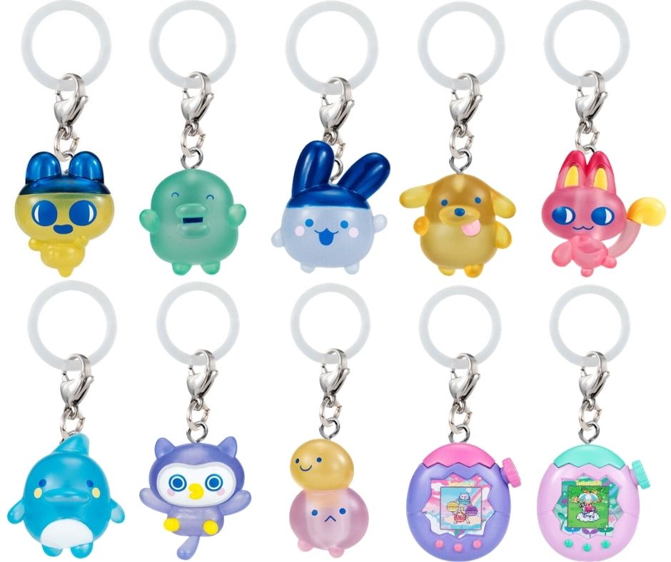 【全10種コンプリートセット】たまごっち めじるしアクセサリー Tamagotchi Paradise たまごっちパラダイス バンダイ ガチャガチャ ガシャポン カプセルトイ