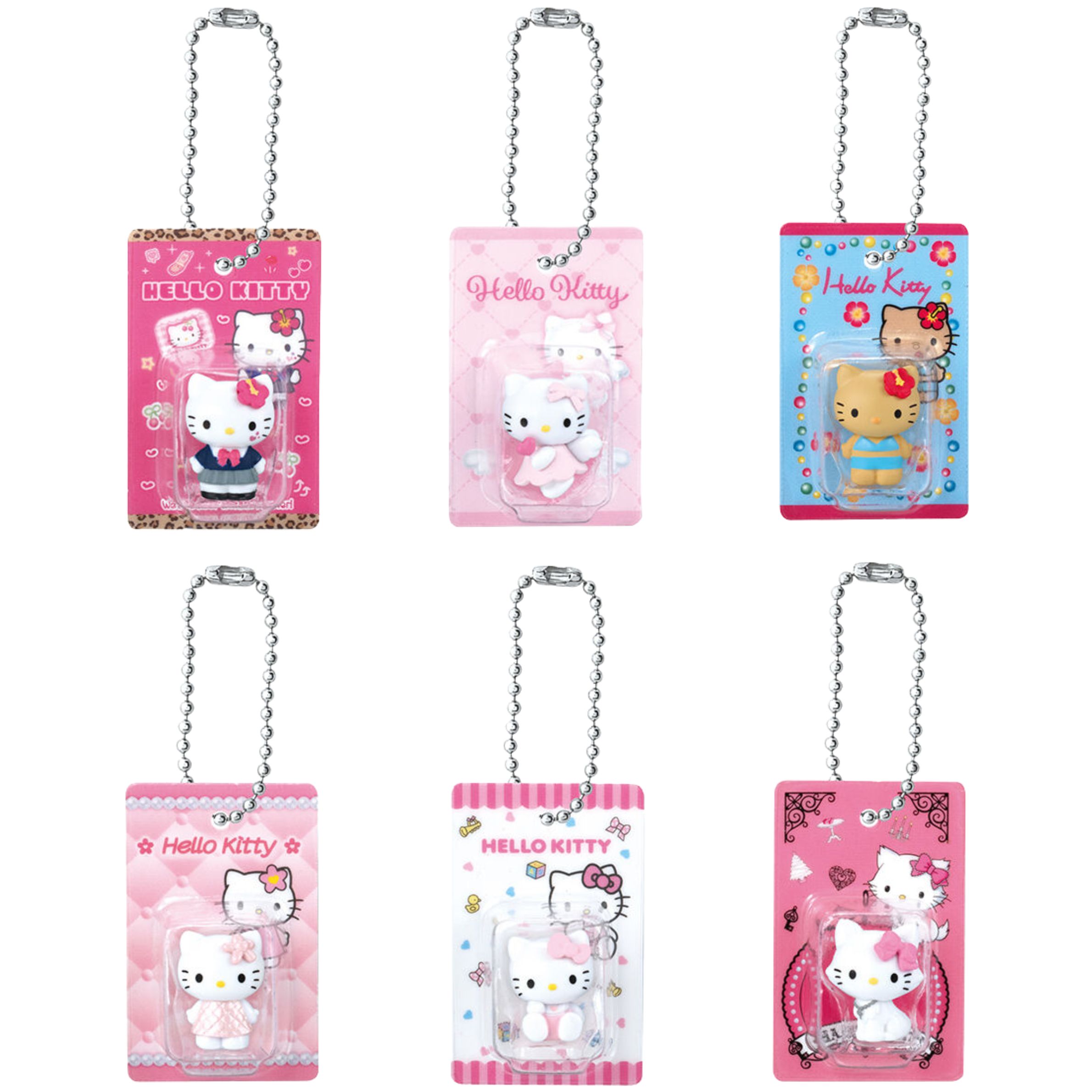 【全6種コンプリートセット】ハローキティ HELLO KITTY パッケージミニチュアコレクション バンダイ ガチャガチャ ガチャポン ガシャポン カプセルトイ サンリオ