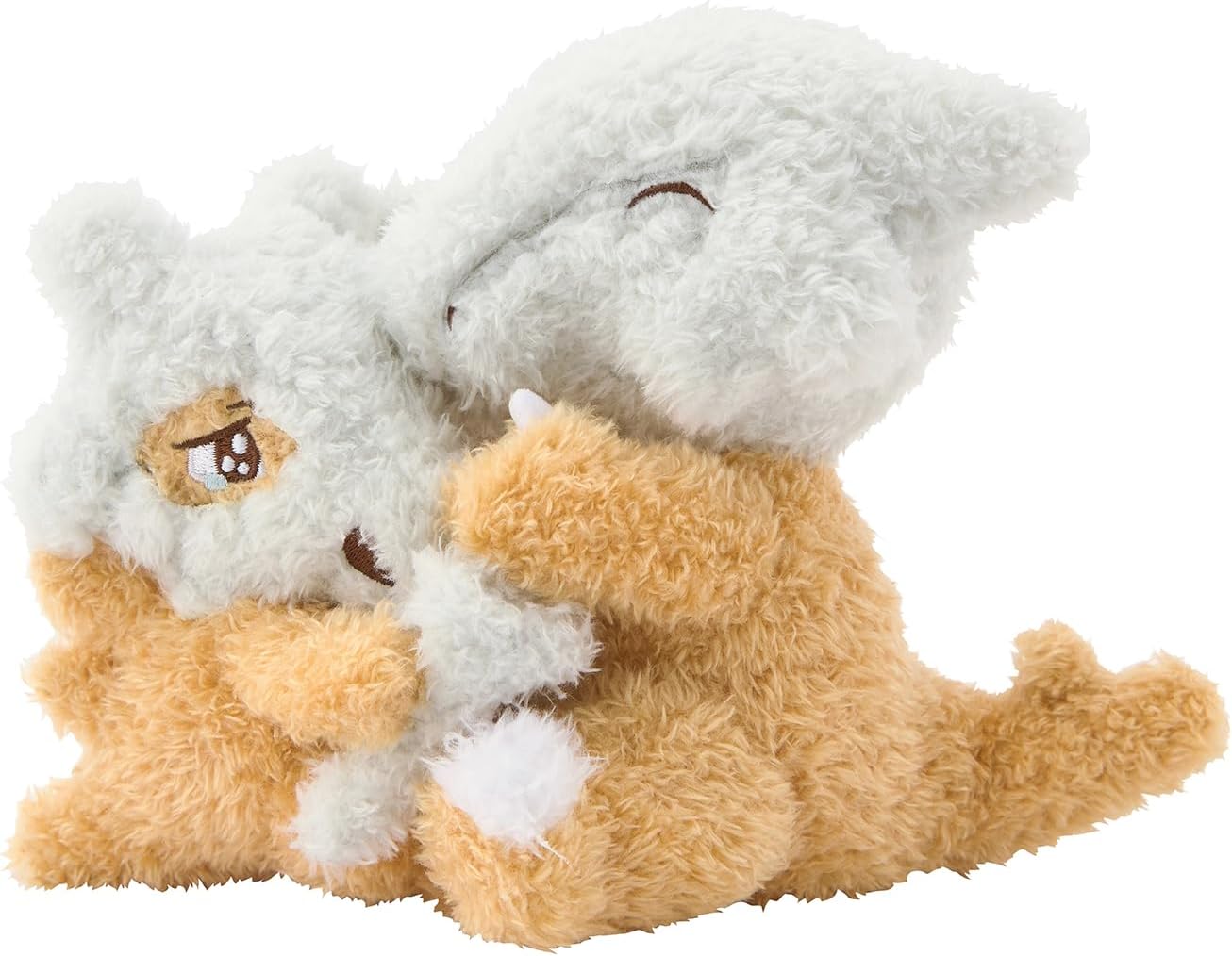 樂天商城 - ポケモンセンターオリジナル ぶるぶる…むぎゅ！ぬいぐるみ なきべそカラカラ&ガラガラ