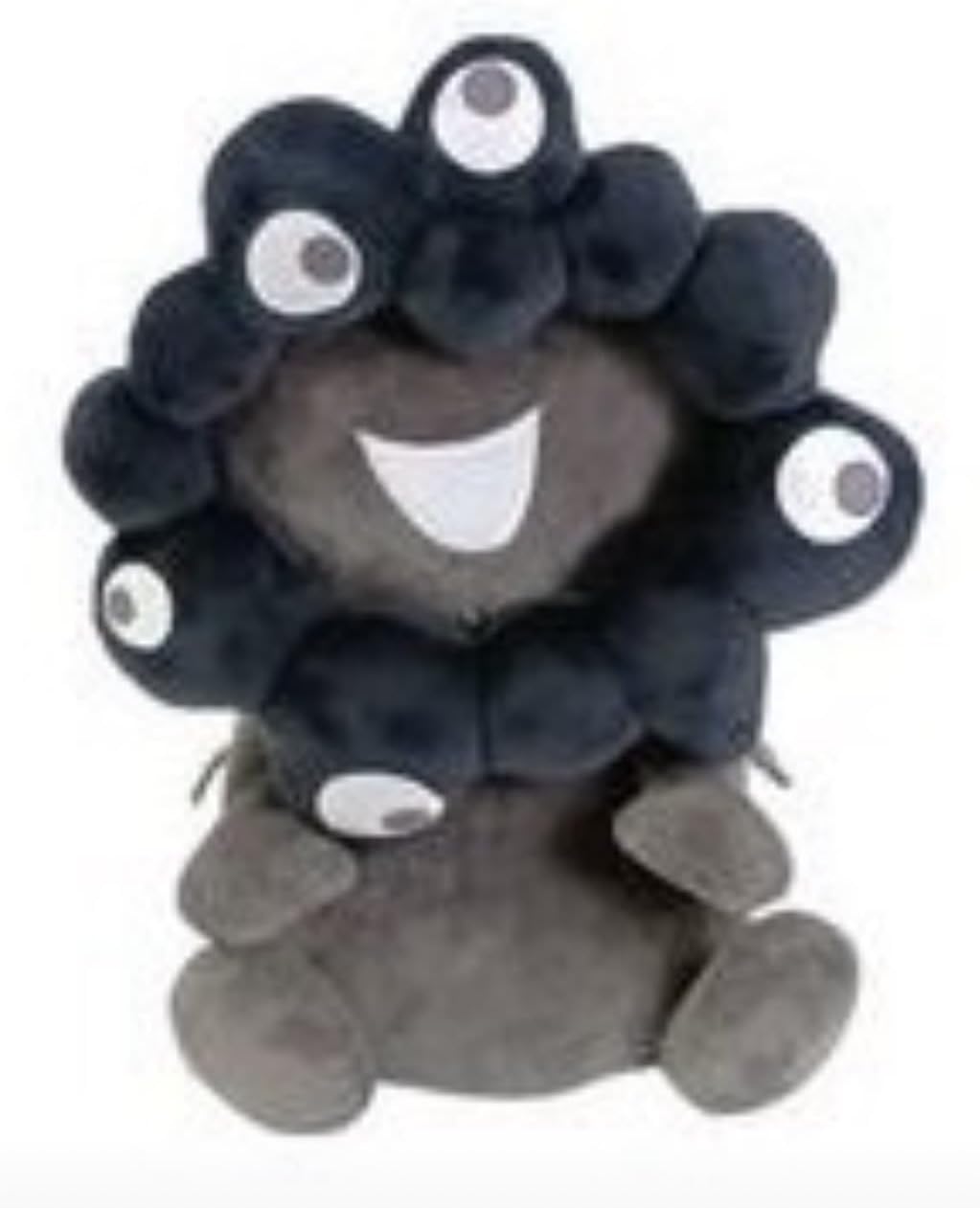EXPO2025 ミャクミャク お手玉風 ぬいぐるみ S 黒 ブラック 関西・大阪万博 Sサイズのサムネイル