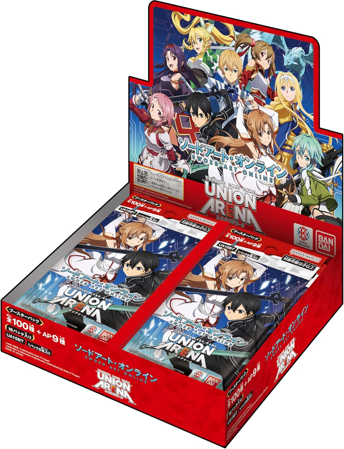 樂天商城 - UNION ARENA ブースターパック ソードアート・オンライン【UA15BT】 (BOX)16パック入 ユニオンアリーナ