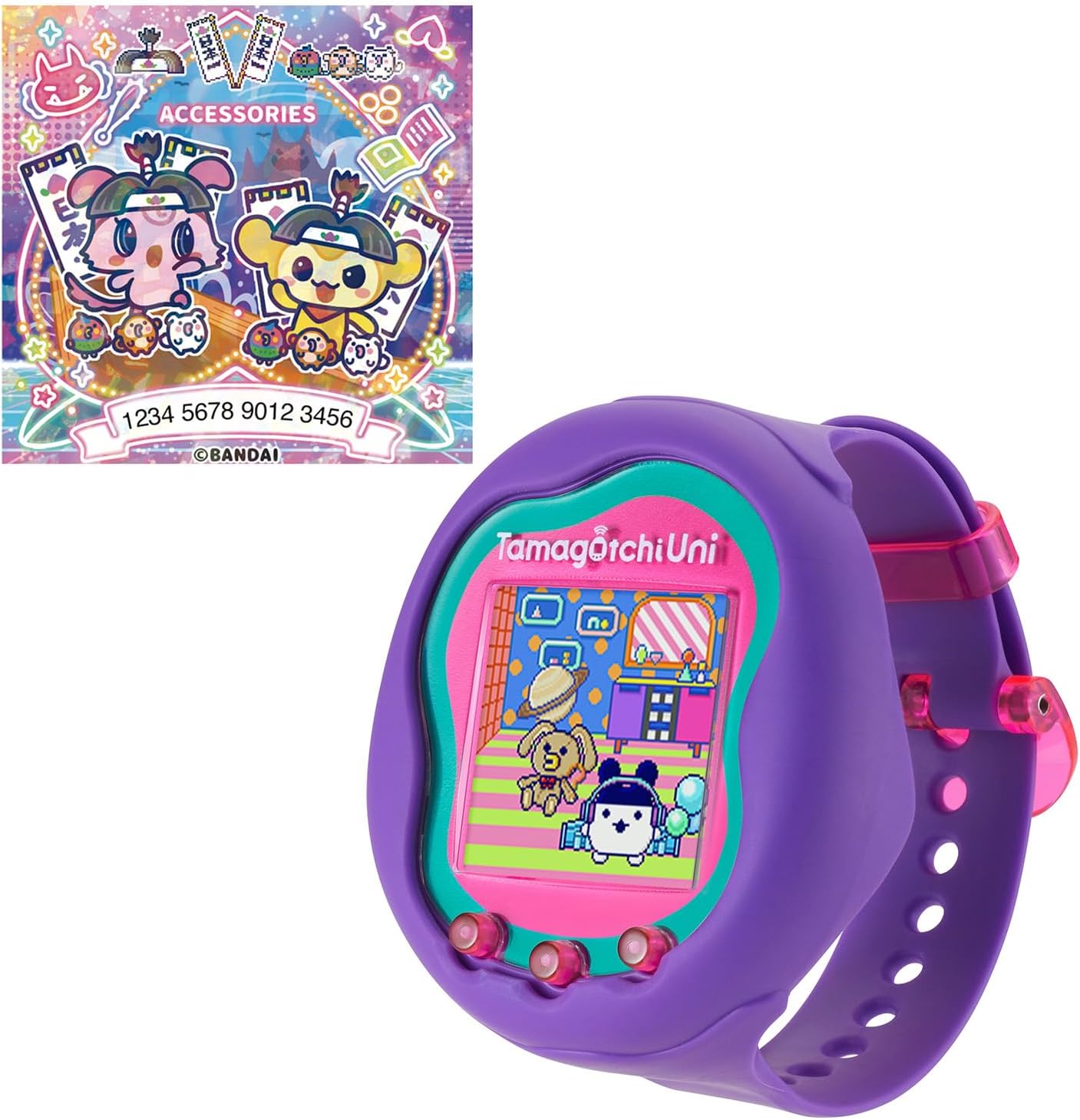Tamagotchi Uni Purple　【日本おもちゃ大賞2023 コミュニケーション・トイ部門 大賞】たまごっち　クリスマスプレゼント 誕生日プレゼント