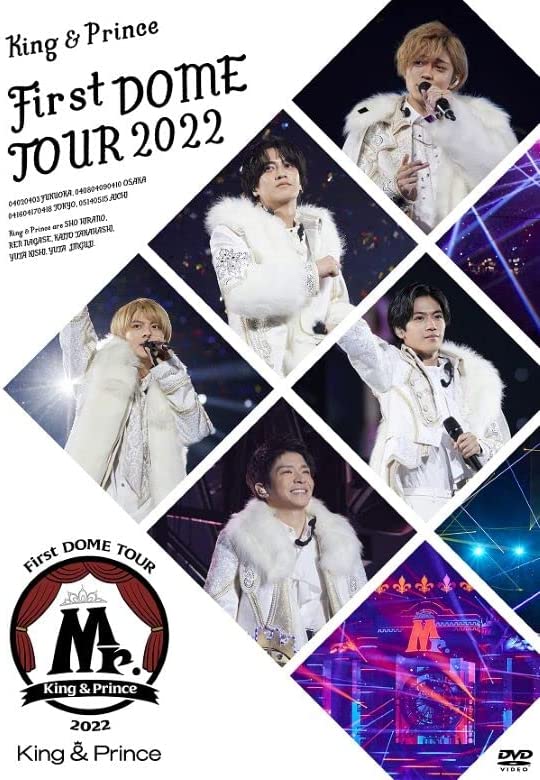 【メーカー特典あり】King Prince First DOME TOUR 2022 〜Mr.〜 (通常盤)(3枚組)(特典:クリアポスター(A4サイズ)付) DVD