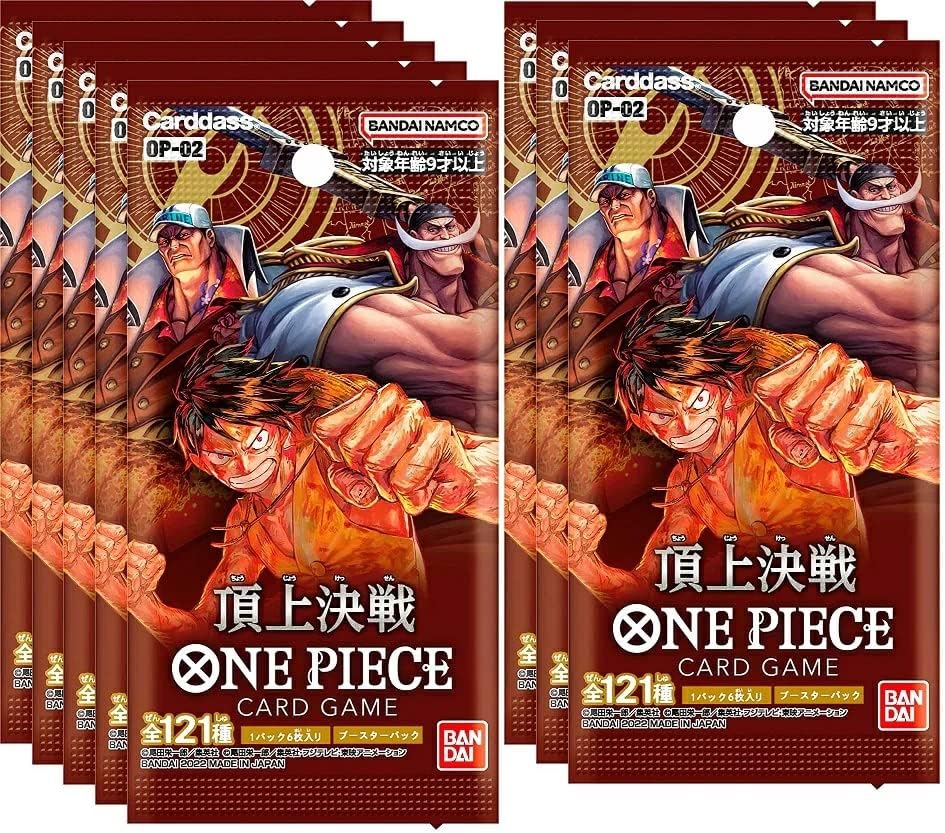 パック　バンダイ (BANDAI) ONE PIECEカードゲーム 頂上決戦【OP-02】　ワンピ...