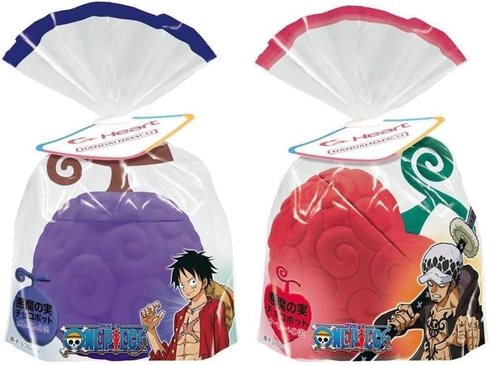 2種セット ワンピース 悪魔の実 チョコポット コンプリート ゴムゴムの実 オペオペの実 バレンタイン ホワイトデー ギフト プレゼント お返し 義理チョコのサムネイル