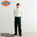 《SALE価格10 OFF》【Dickies】ディッキーズ DK874ダブルニーパンツ/全4色パンツ ボトムス ワイドパンツ ダブルニーパンツ メンズ レディース ユニセックス ネイビー ベージュ ブラック チャコールグレー Dickies