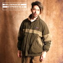 《SALE価格20 OFF》【WILDERNESS EXPERIENCE】REVERSIBLE BOA BLOUSON 831104/全3色 ユニセックス アウター ブルゾン 無地 ワンポイント ボア カーキ ブルー ベージュ ウィルダネスエクスペリエンス