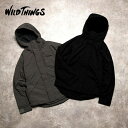 《SALE価格30%OFF》【WILD THINGS】SUPPLEX DENALI FLEECE LINING WT21240PA/全2色 メンズ アウター ブルゾン コート 無地 チャコール..