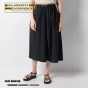 【SALE価格】《50%OFF》3,979円以上で送料無料【WILDERNESS EXPERIENCE】NYLON STORAGE SKIRT 812110/全3色 レディース スカート 無地 ワンポイント カーキ ブラウン ネイビー ギフト プレゼント ウィルダネスエクスペリエンス