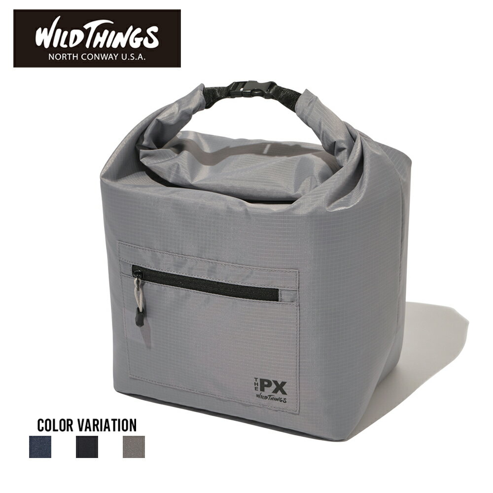 《SALE価格10%OFF》【WILD THINGS】ソフトクーラーバッグ(60L BAG対応)/全3色 バッグ クーラーバッグ 軽量 折りたたみ アウトドア キャンプ メンズ レディース ユニセックス ネイビー ブラック グレー