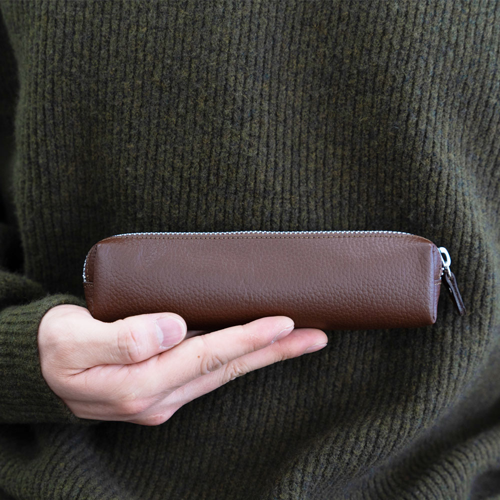 【JUGLANS】 ペンケース/全8色ペンケース ユニセックス グレインレザー GRAIN LEATHER GOODS juglans-10001413 JUGLANS サンプル画像2